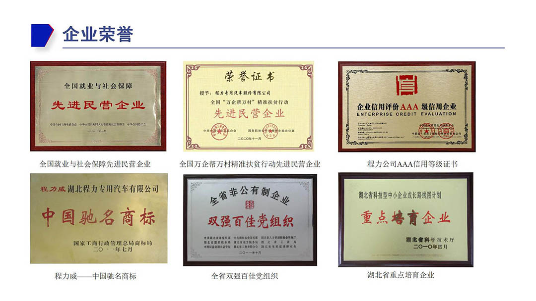 程力企业天生赢家凯发k8国际的荣誉证书